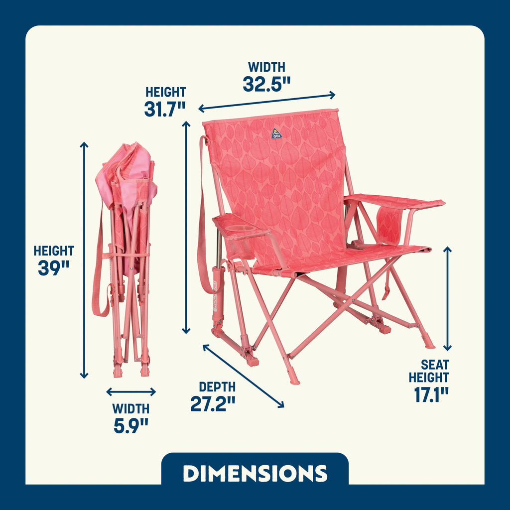 Smooth Motion Kickback Rocker - Choice 345 - Heavy-Duty Kickback Rocker with Beverage Holder Detail