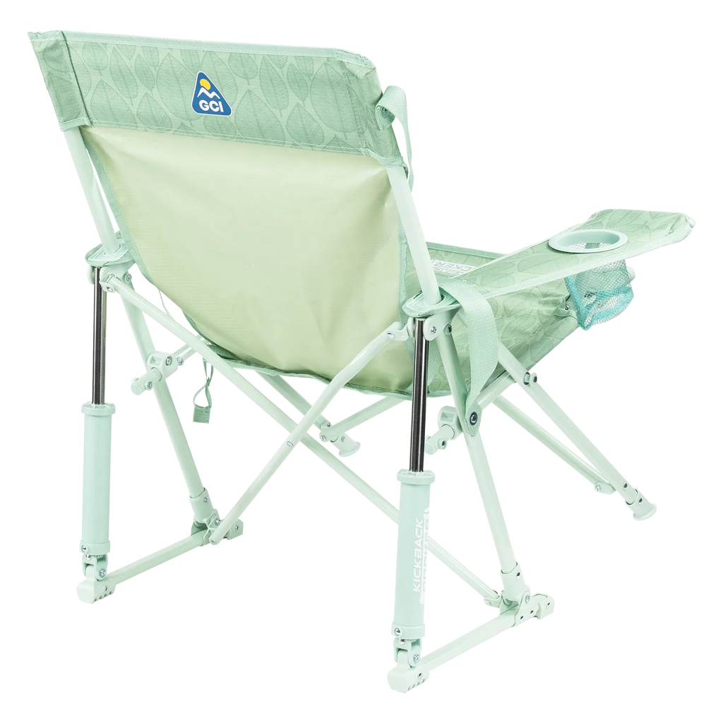Smooth Motion Kickback Rocker - Choice 345 - Heavy-Duty Kickback Rocker with Beverage Holder Detail