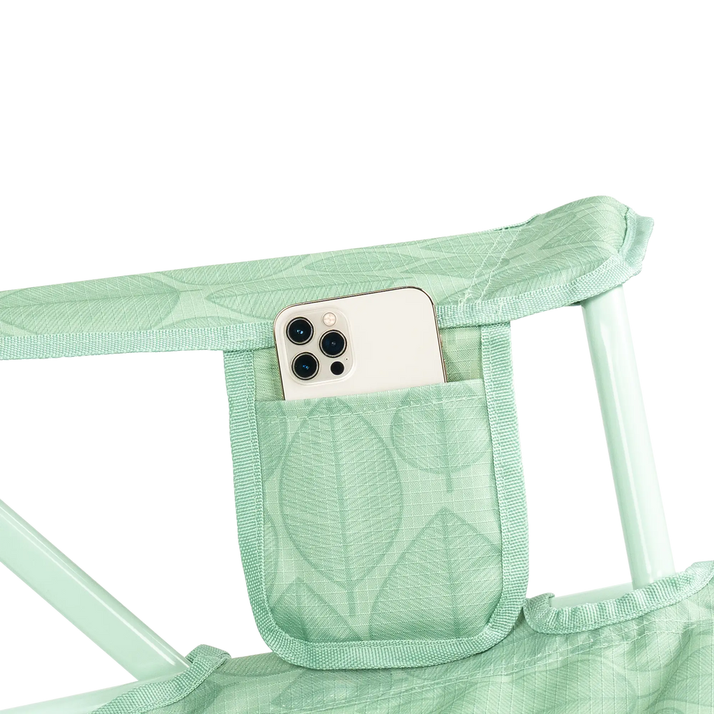 Smooth Motion Kickback Rocker - Choice 345 - Heavy-Duty Kickback Rocker with Beverage Holder Detail
