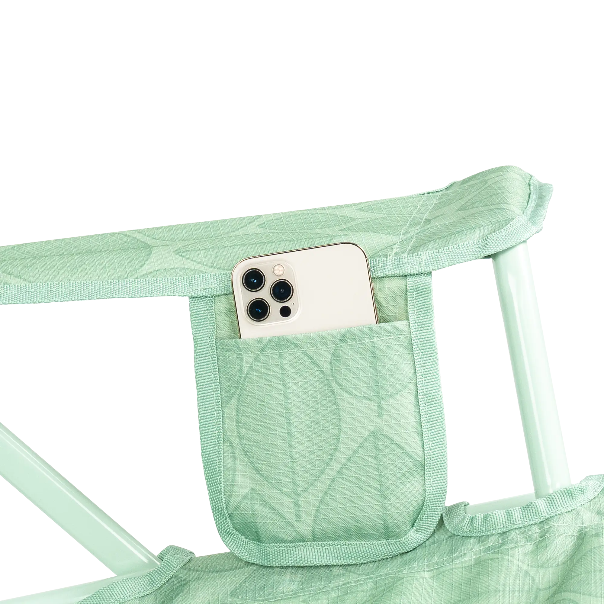 Smooth Motion Kickback Rocker - Choice 345 - Heavy-Duty Kickback Rocker with Beverage Holder Detail