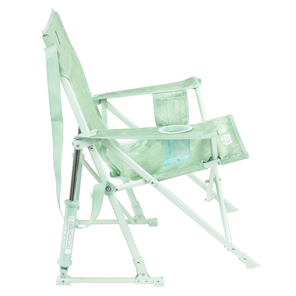 Smooth Motion Kickback Rocker - Choice 345 - Heavy-Duty Kickback Rocker with Beverage Holder Detail