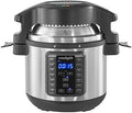 Speed-Cooking Crock-Pot Express Crisp 8 Quart 10-in-1 Pressure Cooker S06F - High-Pressure Instant Pot for Quick Family Dinners - Default Title
