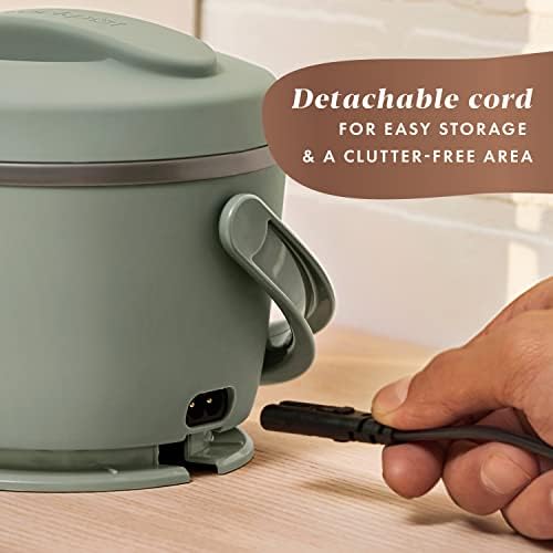 Portable Electric Crock-Pot Portable Electric Lunch Box Food Warmer – Green S21D - Portable Electric Lunch Box Food Warmer Detail