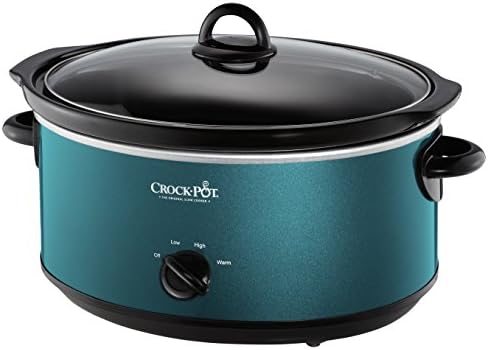Programmable Crock-Pot 7 Quart Manual Slow Cooker – Turquoise S25U - Digital Crock Pot Slow Cooker for Family Meals - Default Title