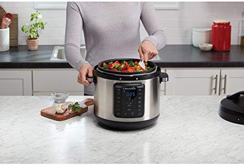 Speed-Cooking Crock-Pot 8 Quart Express Crock Multi-Use Pressure Cooker S05K - Smart Multi-Functional Electric Pressure Cooker Detail