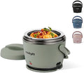 Portable Electric Crock-Pot Portable Electric Lunch Box Food Warmer – Green S21D - Portable Electric Lunch Box Food Warmer - Moonshine Green