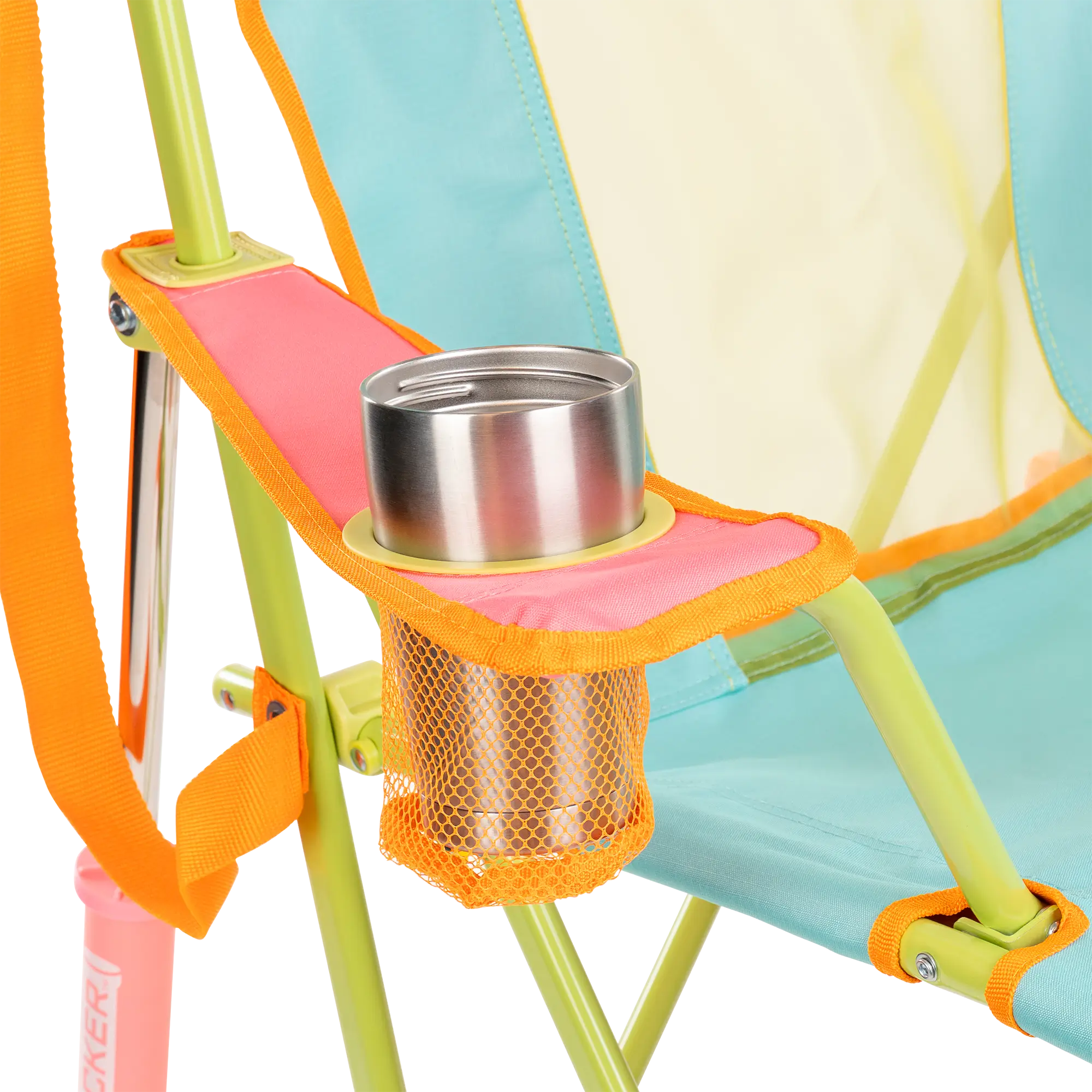 Premium All-Weather Comfort Pro Rocker - Choice 375 - Freestyle Rocker Portable Outdoor Folding Chair Detail