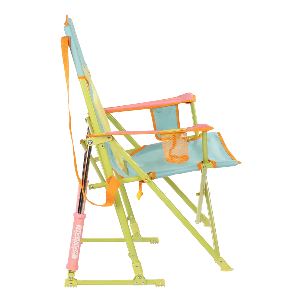 Premium All-Weather Comfort Pro Rocker - Choice 375 - Freestyle Rocker Portable Outdoor Folding Chair Detail