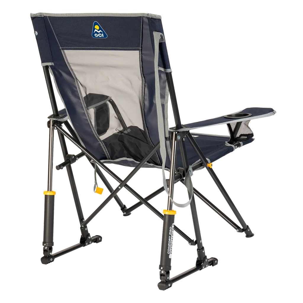 Premium All-Weather Comfort Pro Rocker - Choice 375 - Freestyle Rocker Portable Outdoor Folding Chair Detail