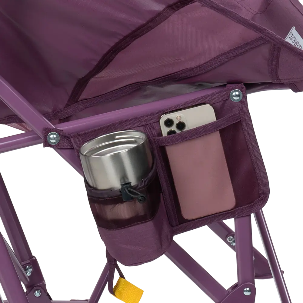 Patented Spring-Action Pod Rocker Elite - Choice 832 - Patented Spring-Action Rocking Chair for Camping Detail