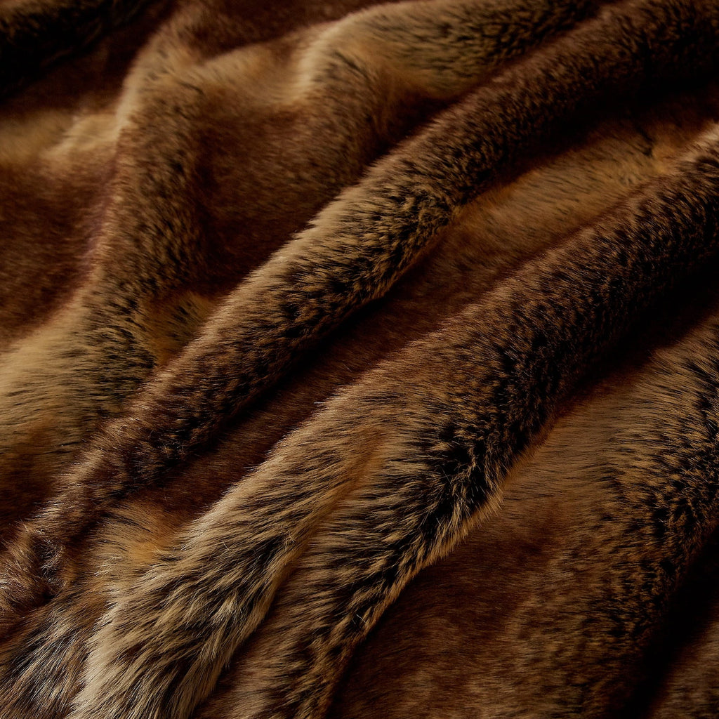 Lightweight Warm Luxury Faux Fur Throw Blanket for Bed Super Thick Warm Long Fluff Fuzzy Blankets for Bedroom Living Room, 60" x 80", ... - Lightweight Plush Warm Blanket for All Seasons Detail