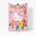 Cozy Fleece Floral Grace 46 x 60 Coral Fleece Kids Throw Blanket - Soft Bedding Accessories - Lightweight Plush Warm Blanket for All Seasons - Default Title