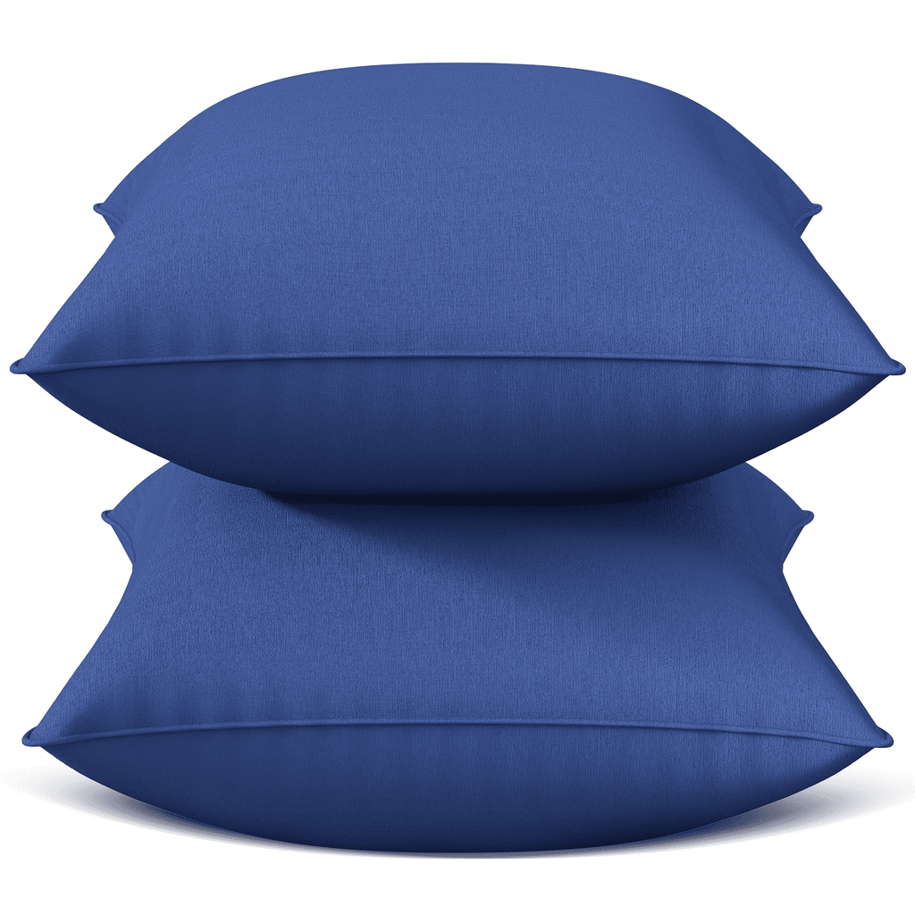 Fluffy Shredded Throw Pillow Inserts Set of 2, Indoor Decorative 18x18 inches Square Pillows for Couch, Sofa, Bed, Supportive Cushion... - Orthopedic Shredded Foam Bed Pillow Set - Default Title