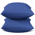 Fluffy Shredded Throw Pillow Inserts Set of 2, Indoor Decorative 18x18 inches Square Pillows for Couch, Sofa, Bed, Supportive Cushion... - Orthopedic Shredded Foam Bed Pillow Set - Default Title