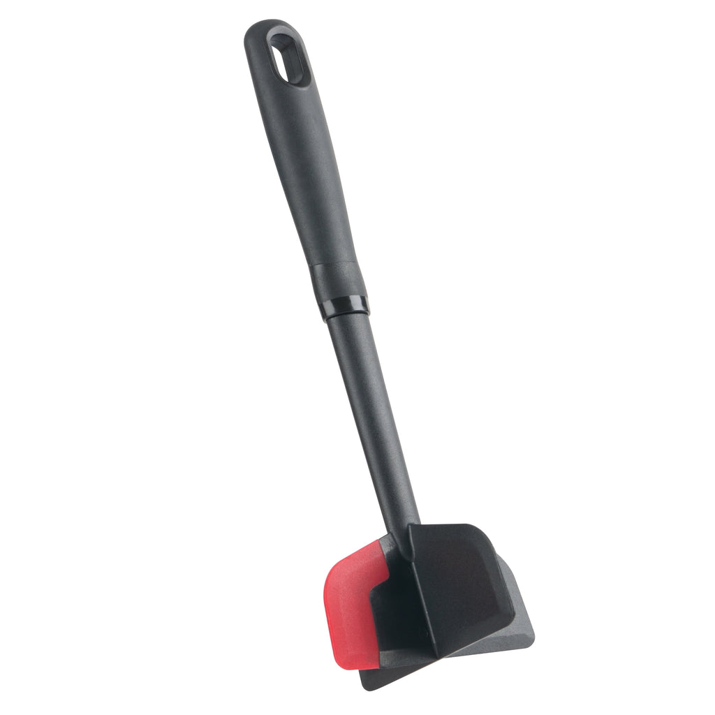 Ergonomic Manual Silicone Meat Masher and Chopper, Black - Innovative Kitchen Helper for Modern Cooking Detail