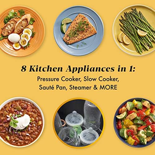 Speed-Cooking Crock-Pot 8 Quart Express Crock Multi-Use Pressure Cooker S05K - Smart Multi-Functional Electric Pressure Cooker Detail