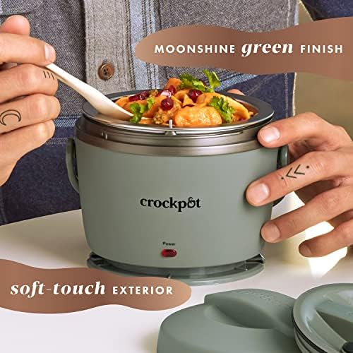 Portable Electric Crock-Pot Portable Electric Lunch Box Food Warmer – Green S21D - Portable Electric Lunch Box Food Warmer Detail