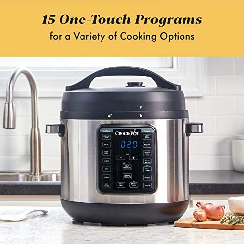 Speed-Cooking Crock-Pot 8 Quart Express Crock Multi-Use Pressure Cooker S05K - Smart Multi-Functional Electric Pressure Cooker Detail