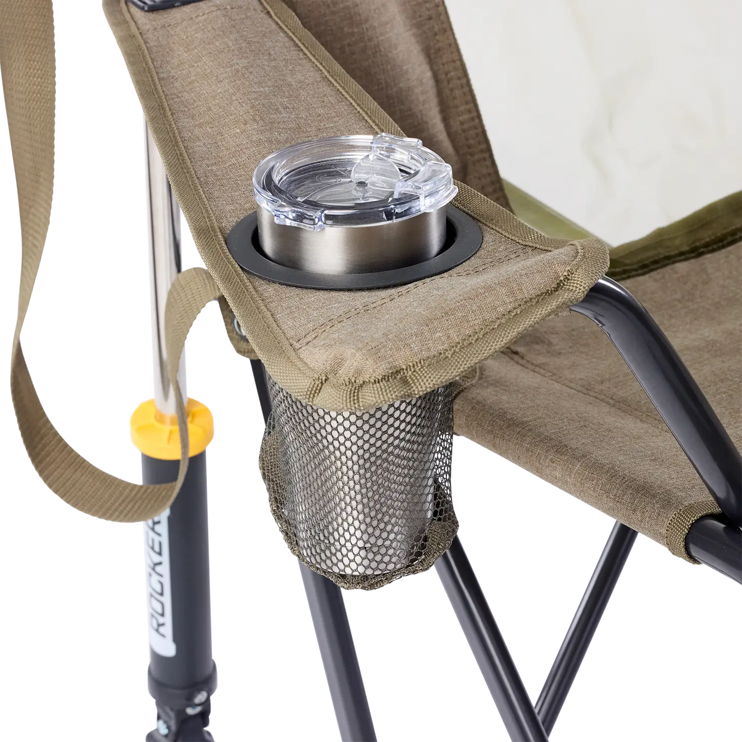 Smooth Motion Comfort Pro Rocker XL - Choice 107 - Freestyle Rocker Portable Outdoor Folding Chair Detail