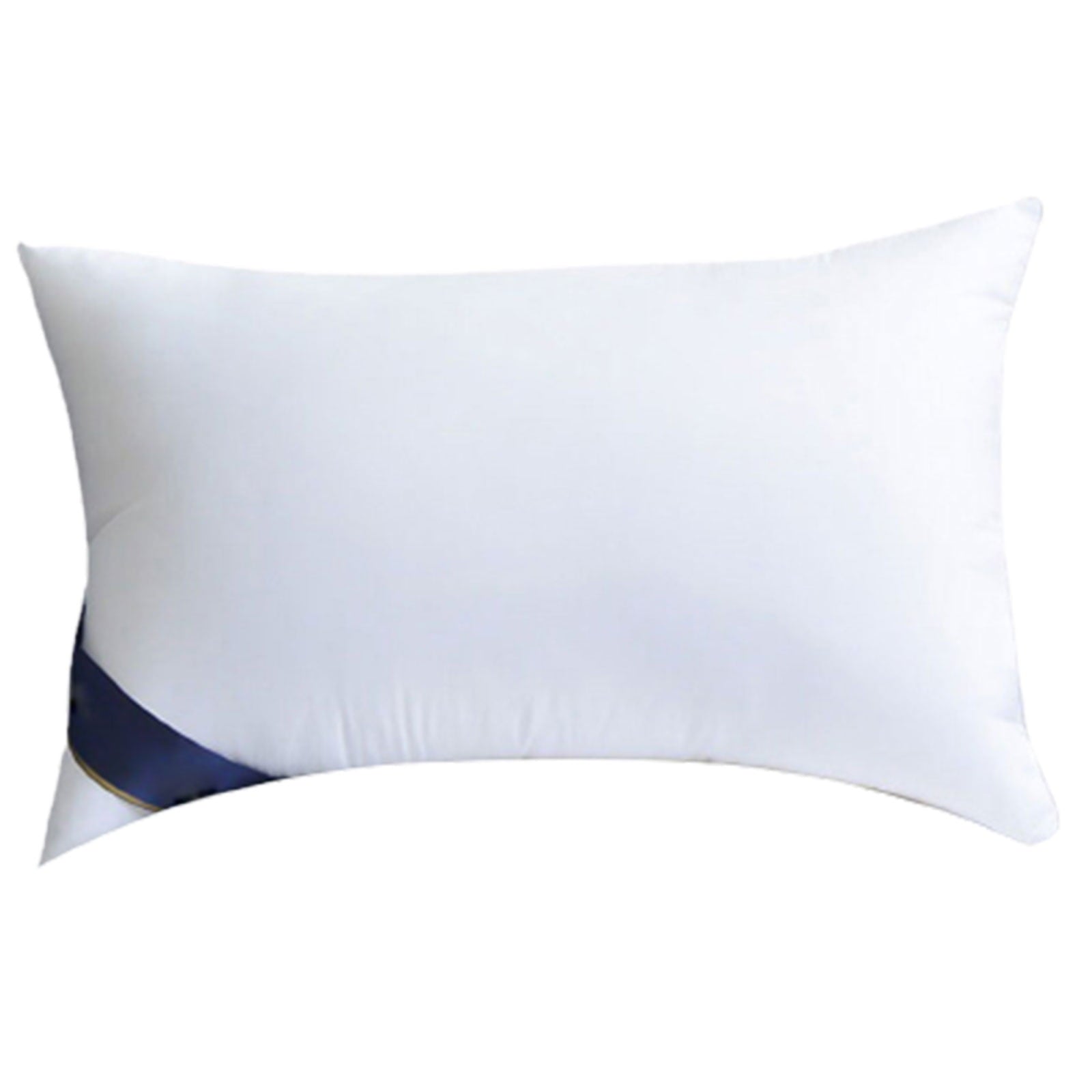 Ergonomic Memory Foam 2Pcs Soft Feather Velvet Down Pillow Standard Size, Hotel-grade Feather Pillow for Sleeping, Skin-friendly Cotton Fab... - Ergonomic Memory Foam Pillow for Neck Pain Support Detail