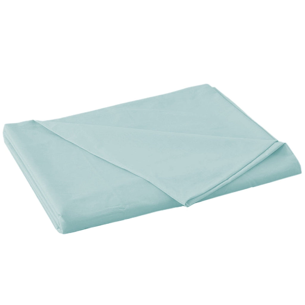 Premium Egyptian Cotton Under $5 Clearance! InsCrazy Bed Sheet, 100% Cotton Household Solid Color, Soft and breathable Bed Sheet Piece 66 x 96" - Luxury Bed Sheet Set with Deep Pockets Detail