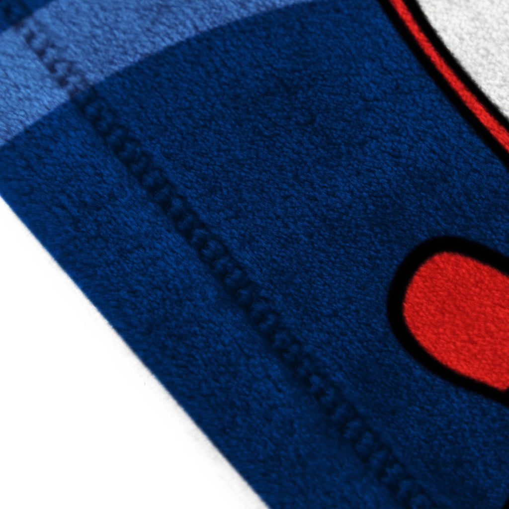 Reversible Sherpa Spidey and His Amazing Friends Kids Plush Twin/Full Blanket, 62 x 90, Microfiber, Blue and Red - Lightweight Plush Warm Blanket for All Seasons Detail