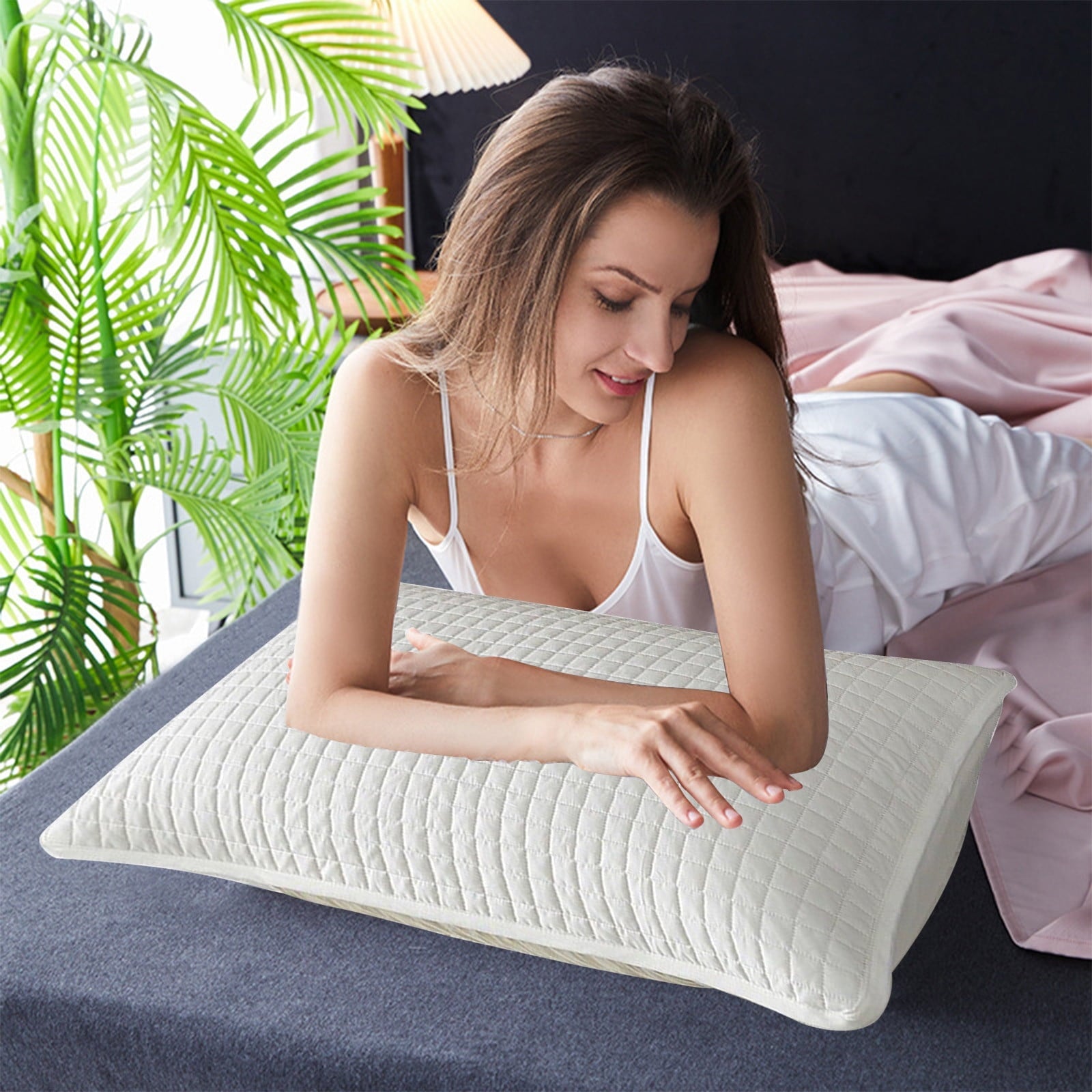 Hotel Collection Memory Foam Pillow, Toddler Pillow, Small Pillows for Kids, Soft & Hypoallergenic - Kids Sleeping Pillow - Toddler Be... - Orthopedic Shredded Foam Bed Pillow Set Detail