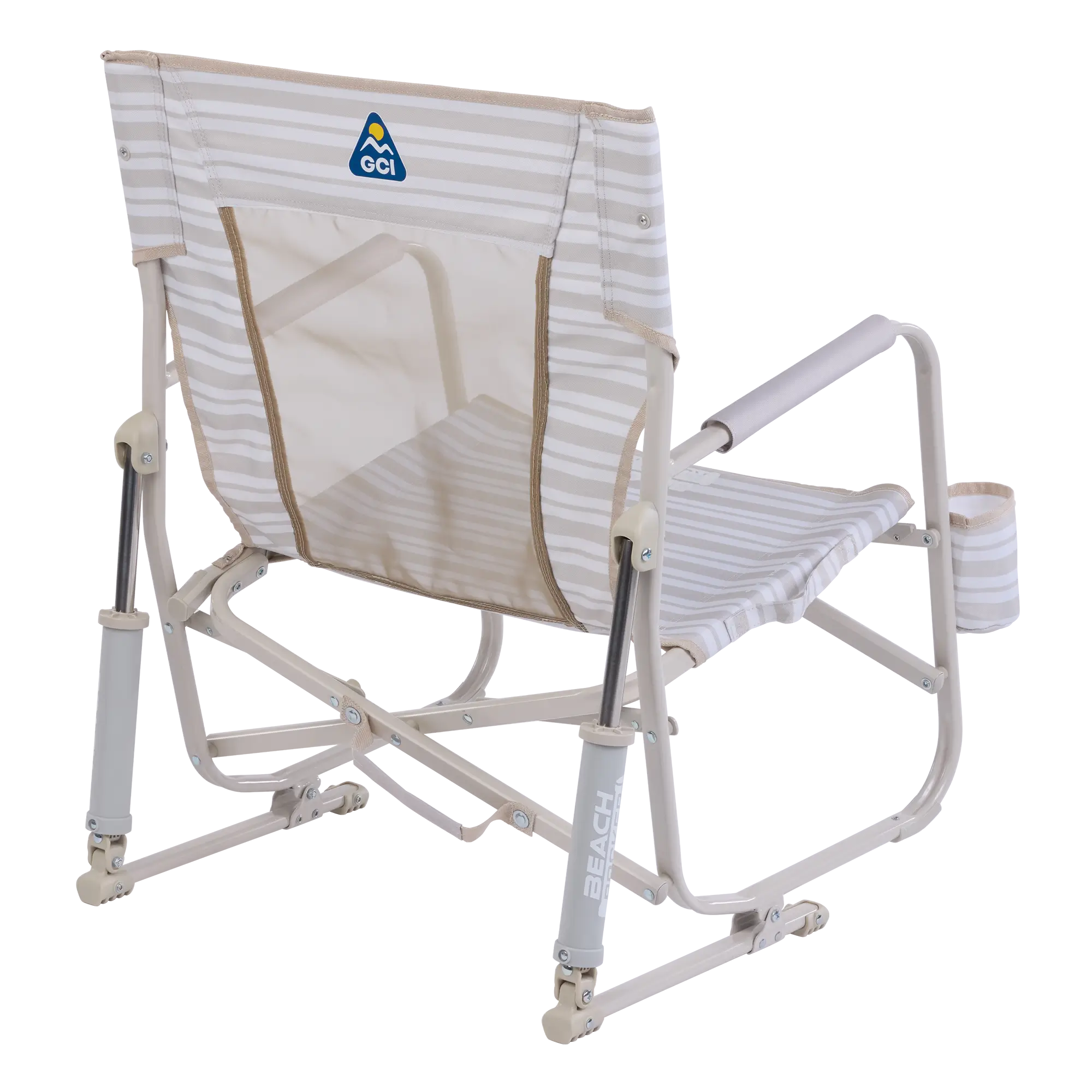 Heavy-Duty Freestyle Beach Rocker - Choice 712 - Patented Spring-Action Rocking Chair for Camping Detail