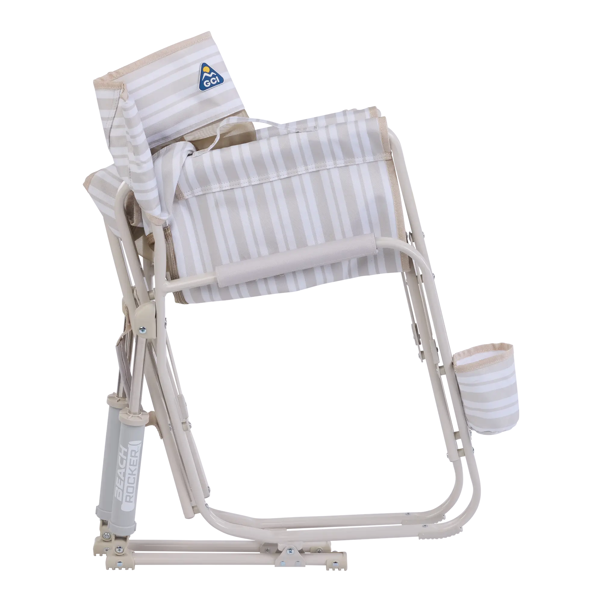 Heavy-Duty Freestyle Beach Rocker - Choice 712 - Patented Spring-Action Rocking Chair for Camping Detail
