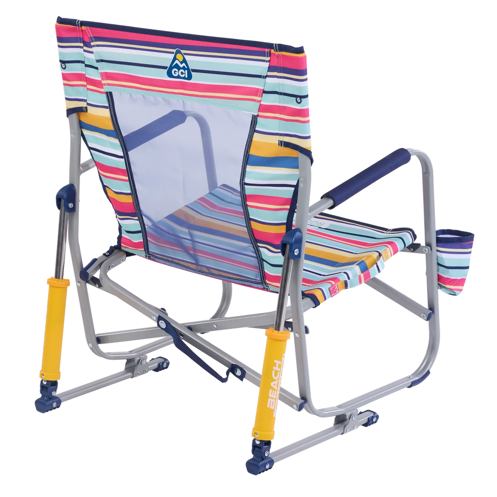 Heavy-Duty Freestyle Beach Rocker - Choice 712 - Patented Spring-Action Rocking Chair for Camping Detail