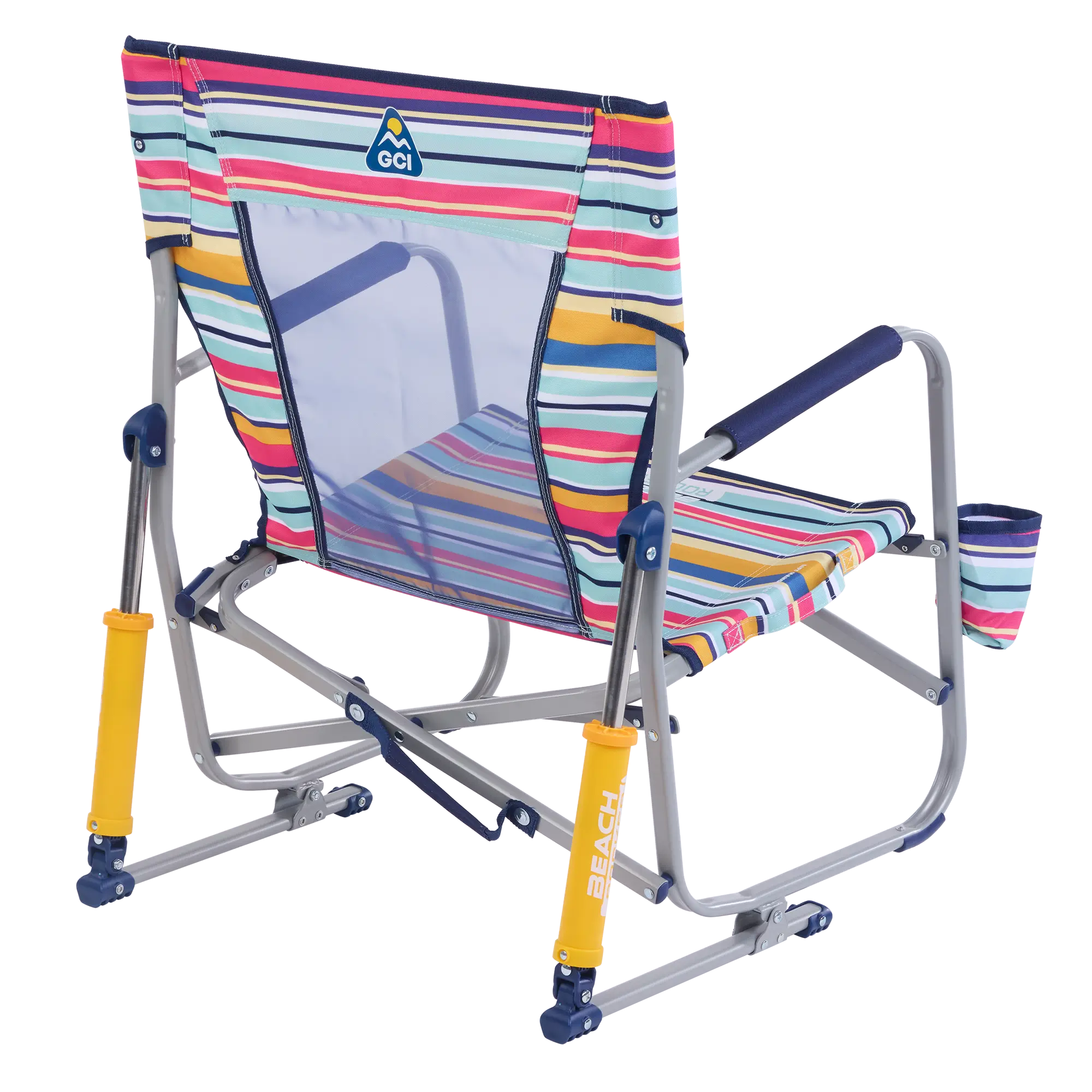 Heavy-Duty Freestyle Beach Rocker - Choice 712 - Patented Spring-Action Rocking Chair for Camping Detail