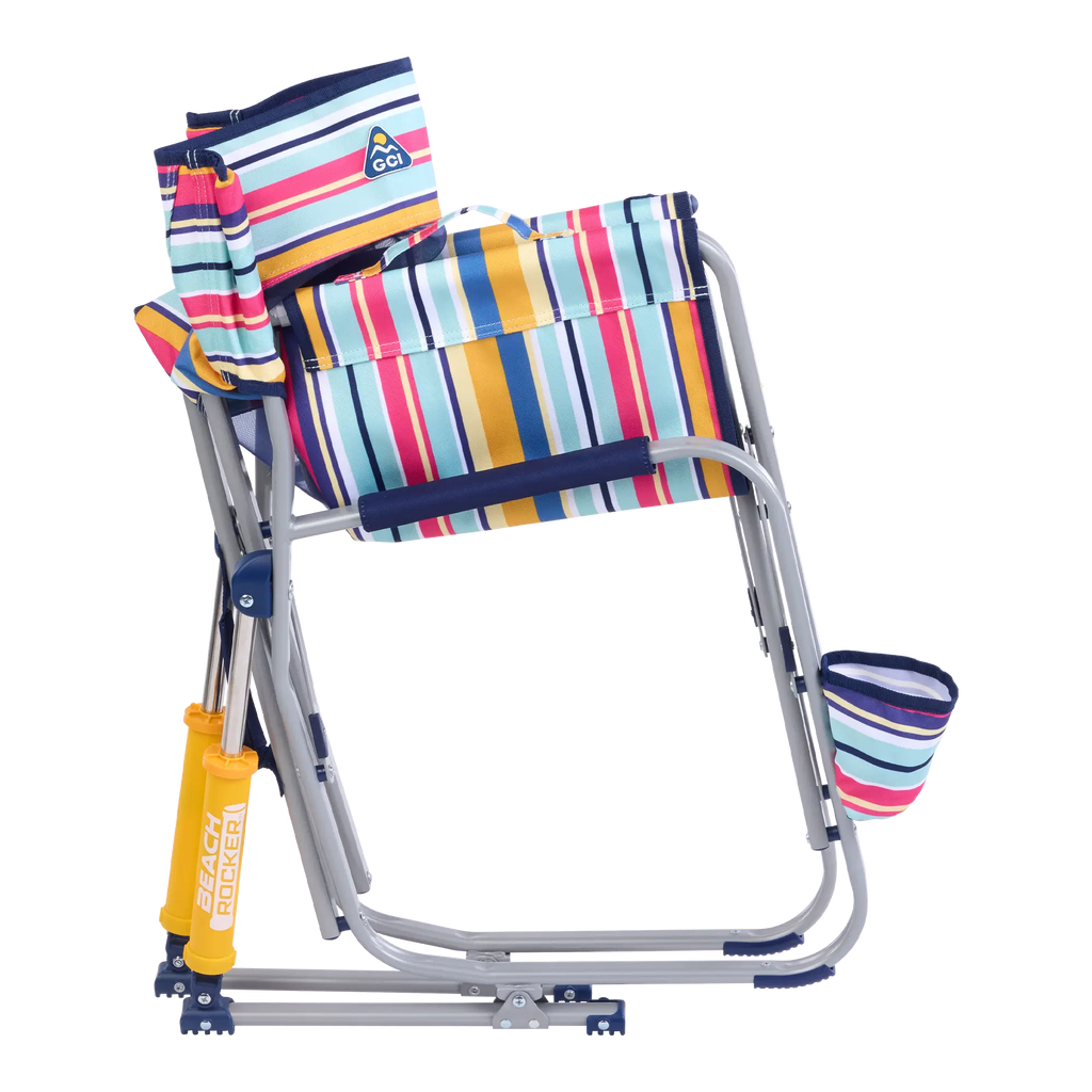Heavy-Duty Freestyle Beach Rocker - Choice 712 - Patented Spring-Action Rocking Chair for Camping Detail