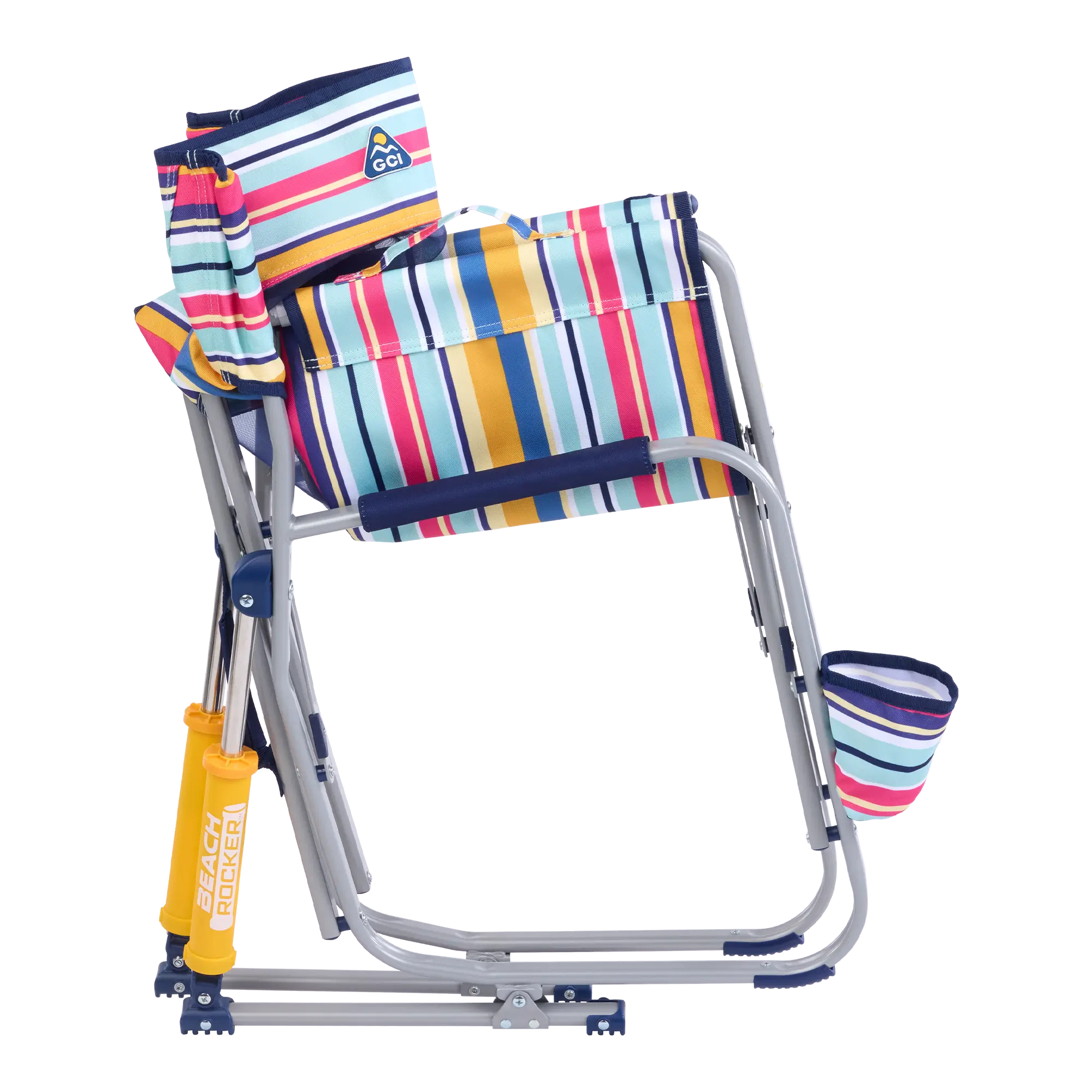 Heavy-Duty Freestyle Beach Rocker - Choice 712 - Patented Spring-Action Rocking Chair for Camping Detail