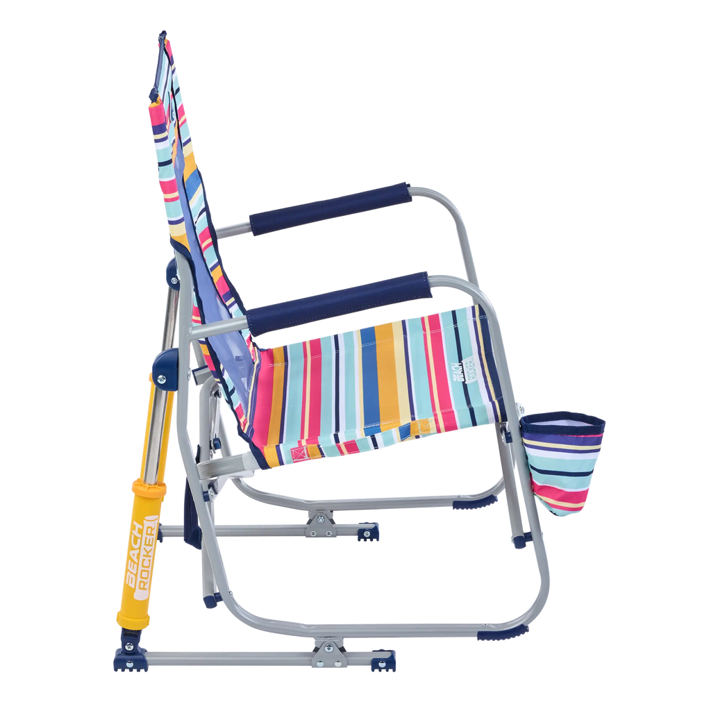 Heavy-Duty Freestyle Beach Rocker - Choice 712 - Patented Spring-Action Rocking Chair for Camping Detail