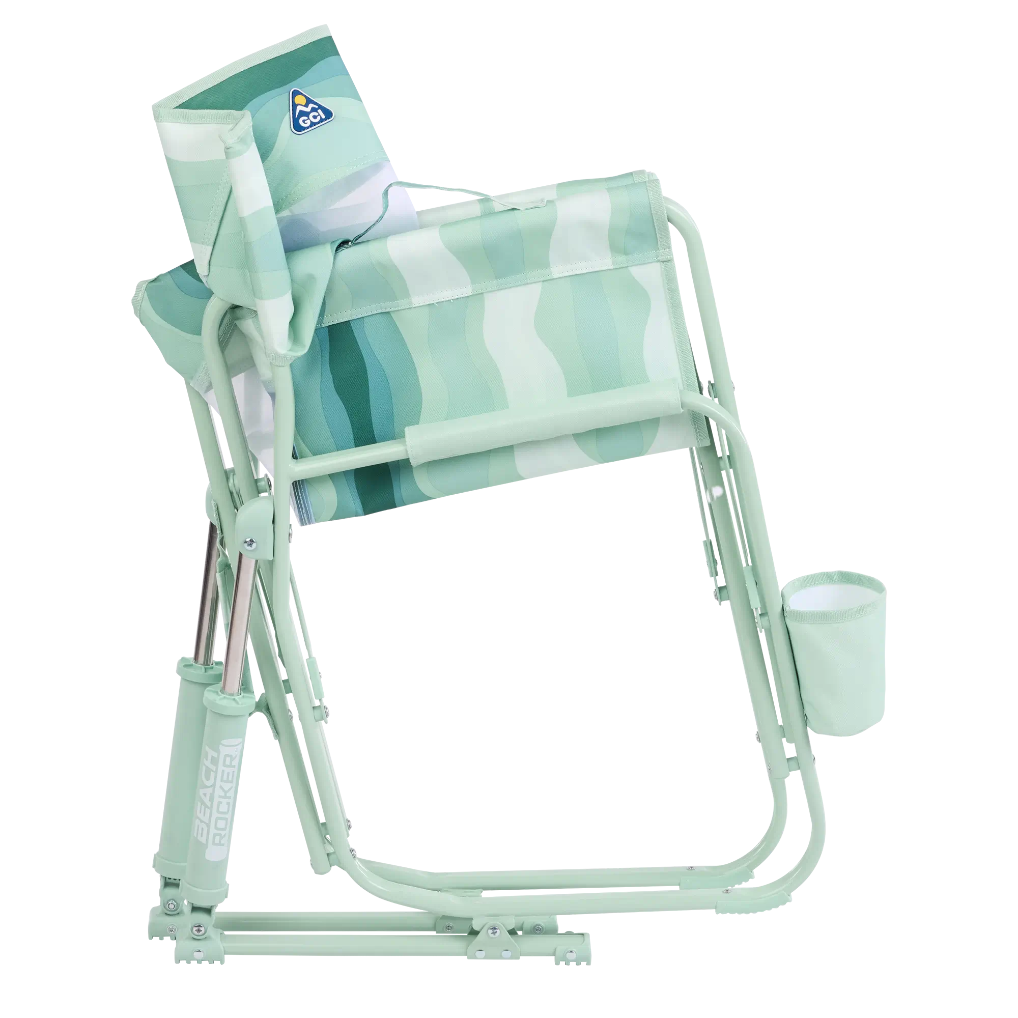 Heavy-Duty Freestyle Beach Rocker - Choice 712 - Patented Spring-Action Rocking Chair for Camping Detail