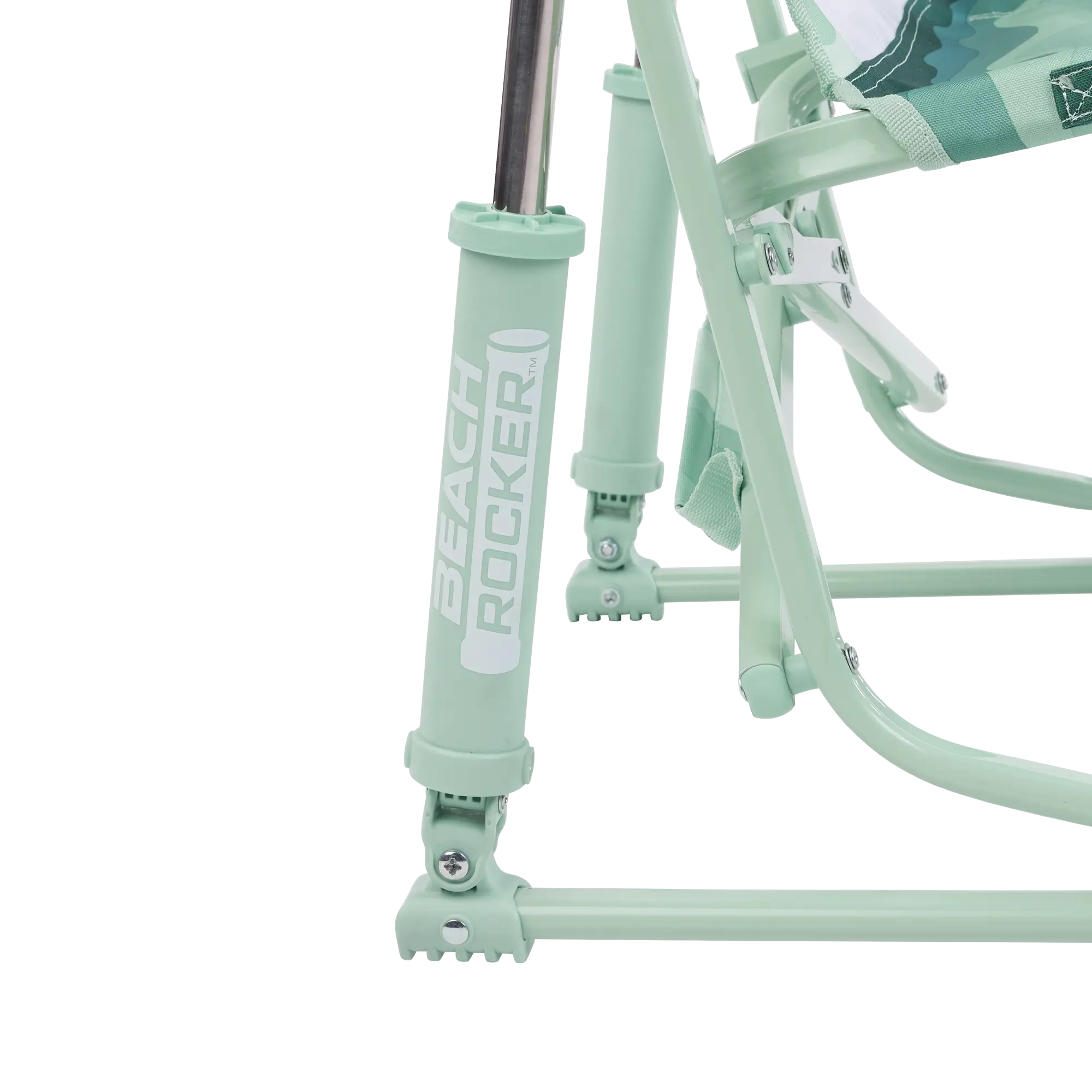 Heavy-Duty Freestyle Beach Rocker - Choice 712 - Patented Spring-Action Rocking Chair for Camping Detail