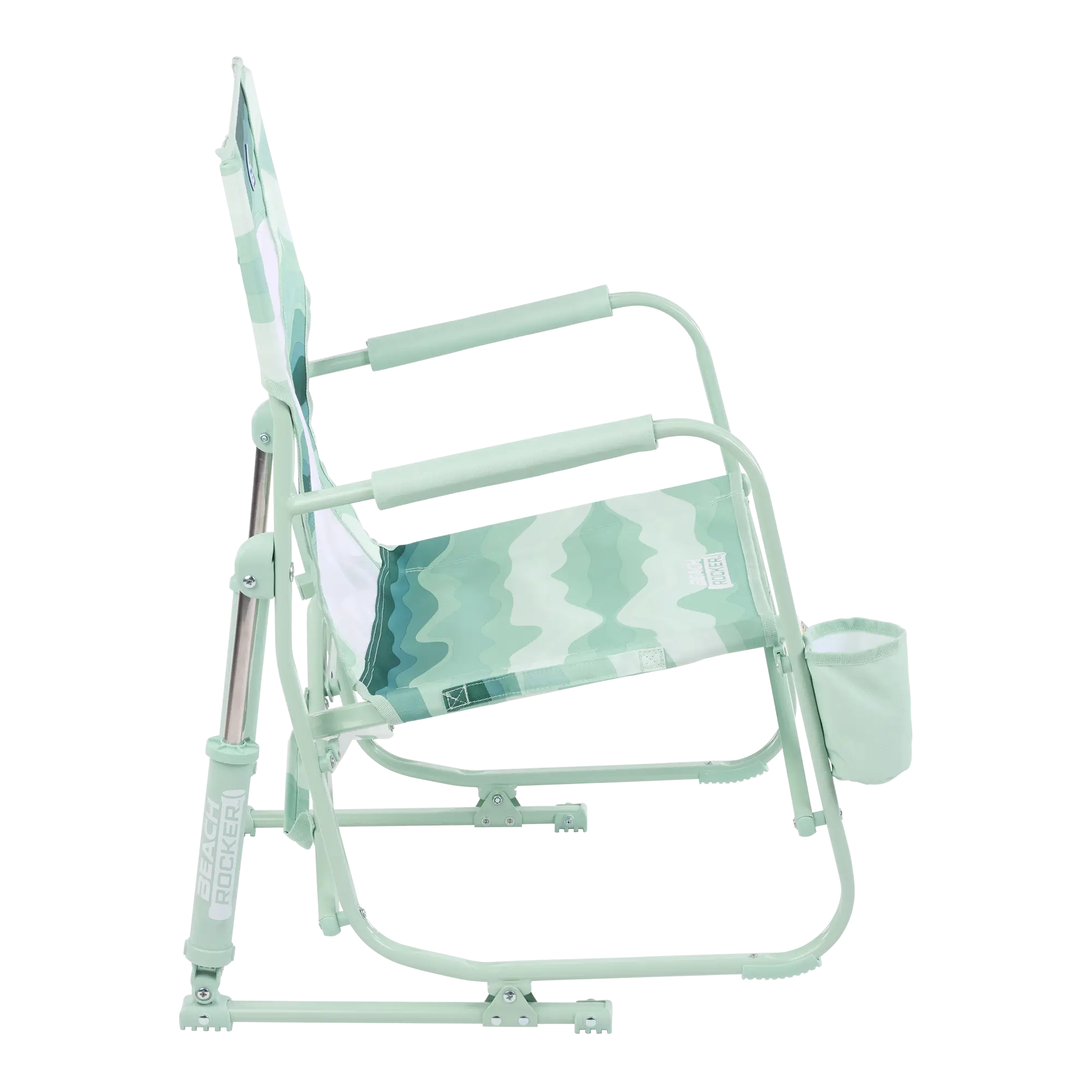 Heavy-Duty Freestyle Beach Rocker - Choice 712 - Patented Spring-Action Rocking Chair for Camping Detail