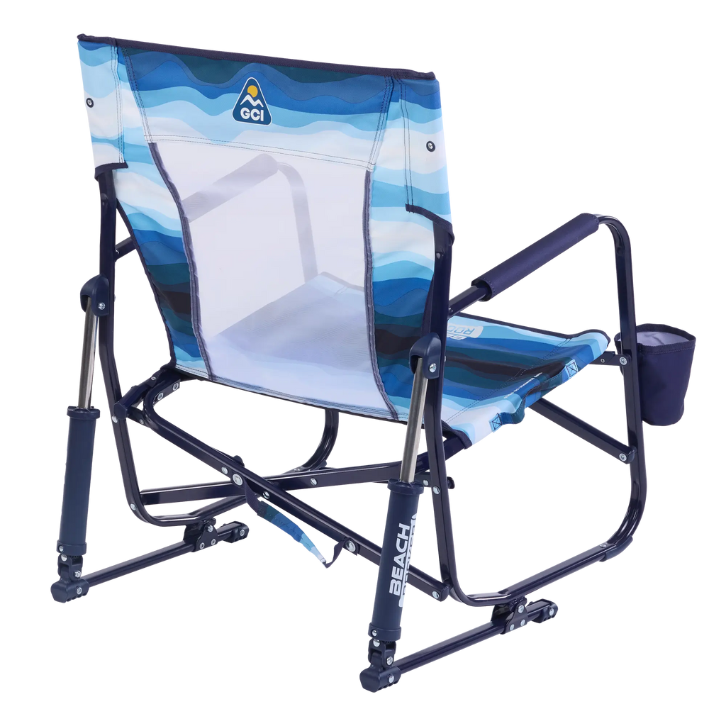 Heavy-Duty Freestyle Beach Rocker - Choice 712 - Patented Spring-Action Rocking Chair for Camping Detail