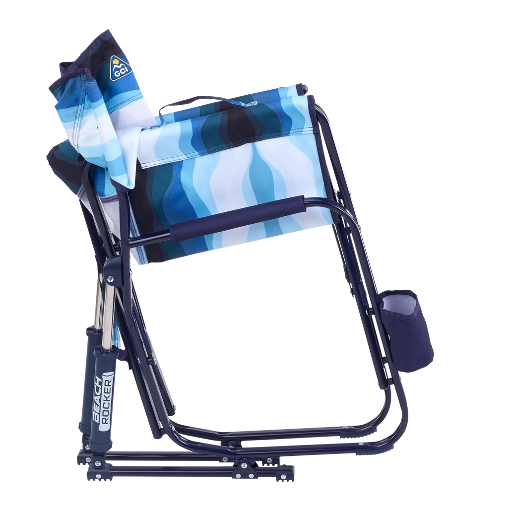 Heavy-Duty Freestyle Beach Rocker - Choice 712 - Patented Spring-Action Rocking Chair for Camping Detail