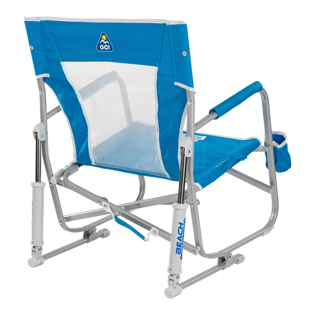 Heavy-Duty Freestyle Beach Rocker - Choice 712 - Patented Spring-Action Rocking Chair for Camping Detail