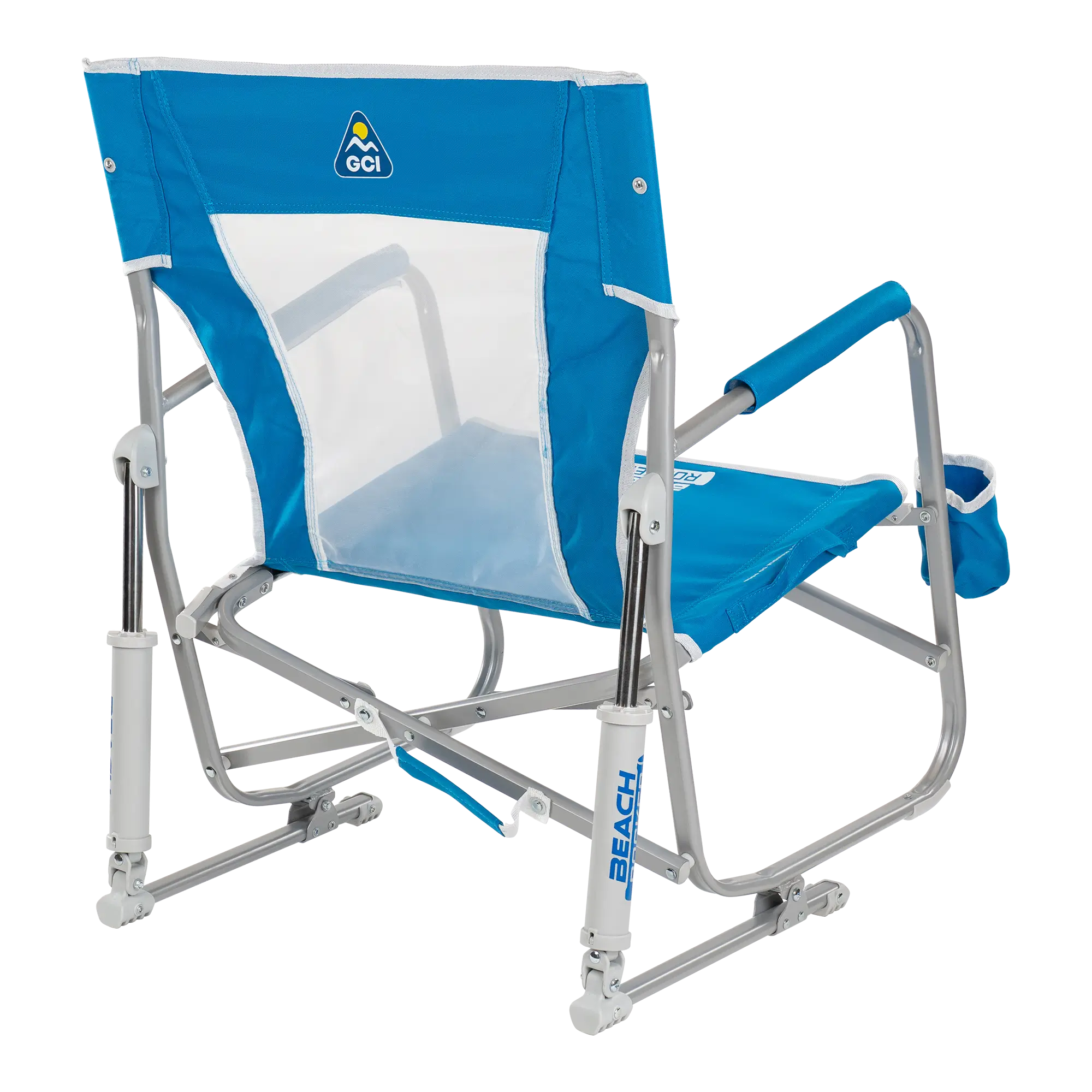 Heavy-Duty Freestyle Beach Rocker - Choice 712 - Patented Spring-Action Rocking Chair for Camping Detail