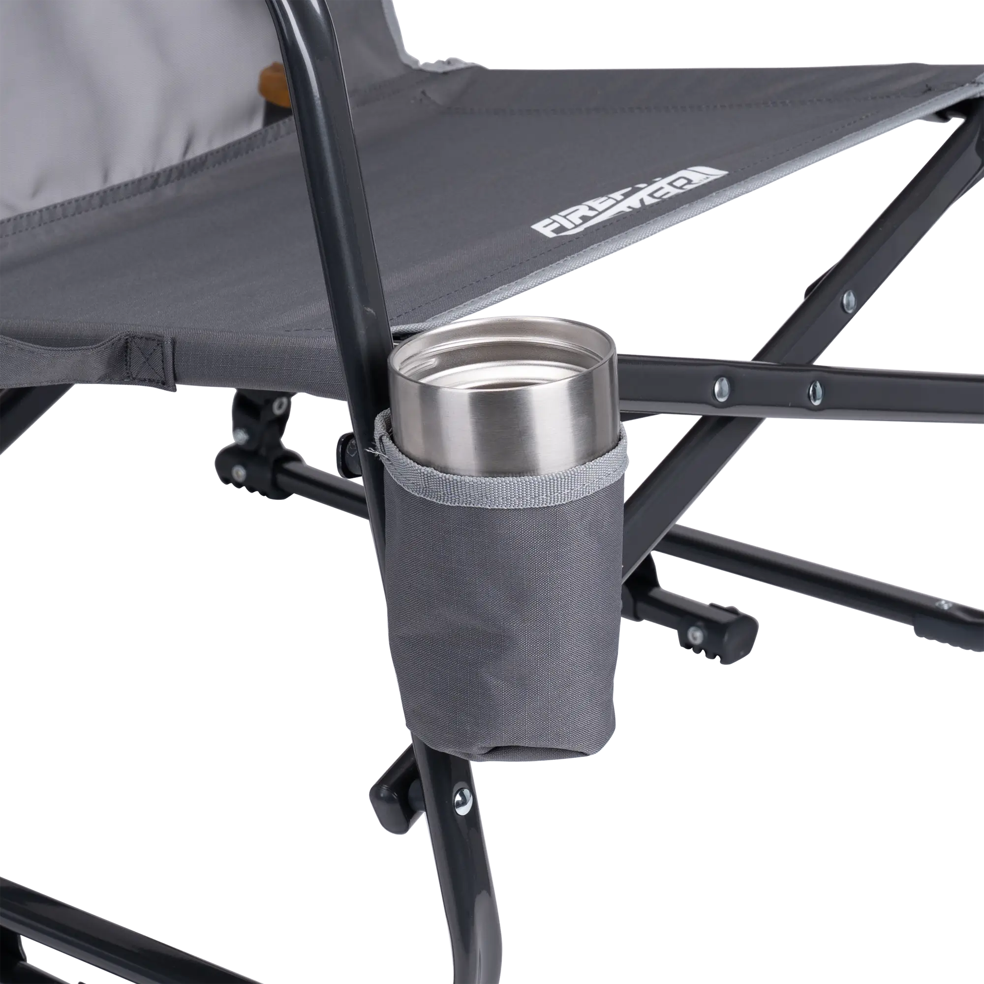 Luxury Camp FirePit Rocker - Choice 737 - RoadTrip Rocker Smooth Motion Camp Chair Detail
