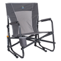 Luxury Camp FirePit Rocker - Choice 737 - RoadTrip Rocker Smooth Motion Camp Chair - Pewter