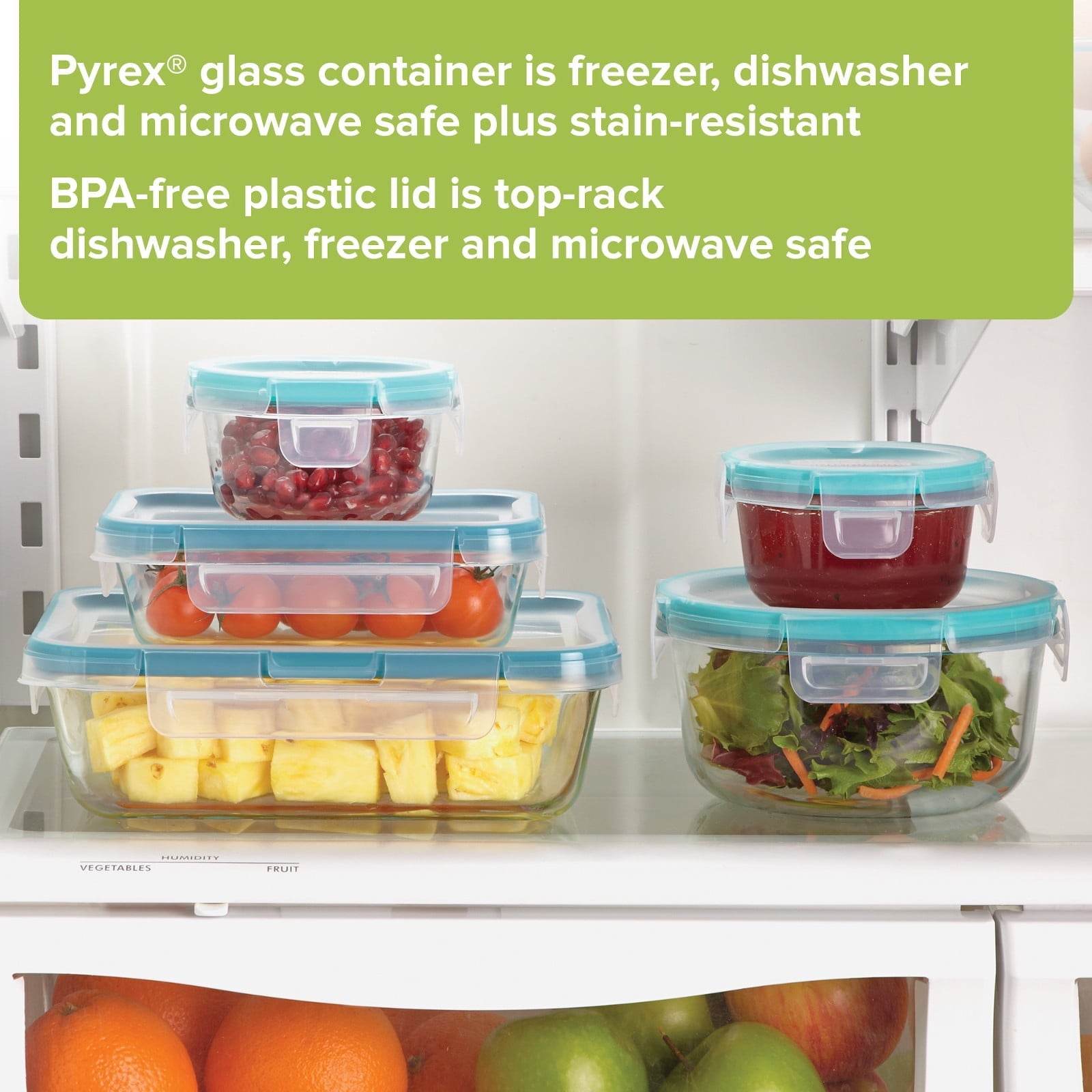 Fun Food Fidget Glass Storage Set, 10 Piece - Playful Star & Heart Shaped Geometric NeeDoh Detail