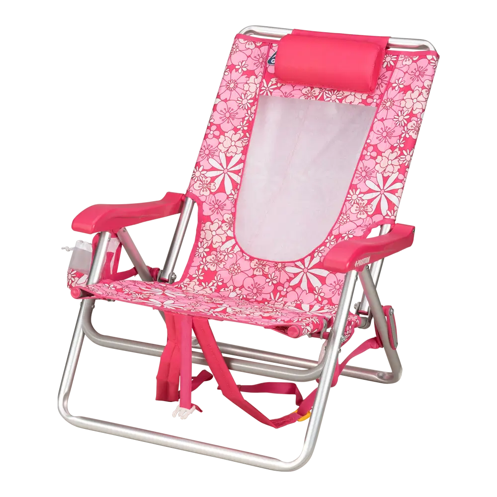 Rust-Resistant Aluminum Backpack Beach Chair - Choice 709 - Rust-Resistant Aluminum Sand-Friendly Lounge Chair Detail
