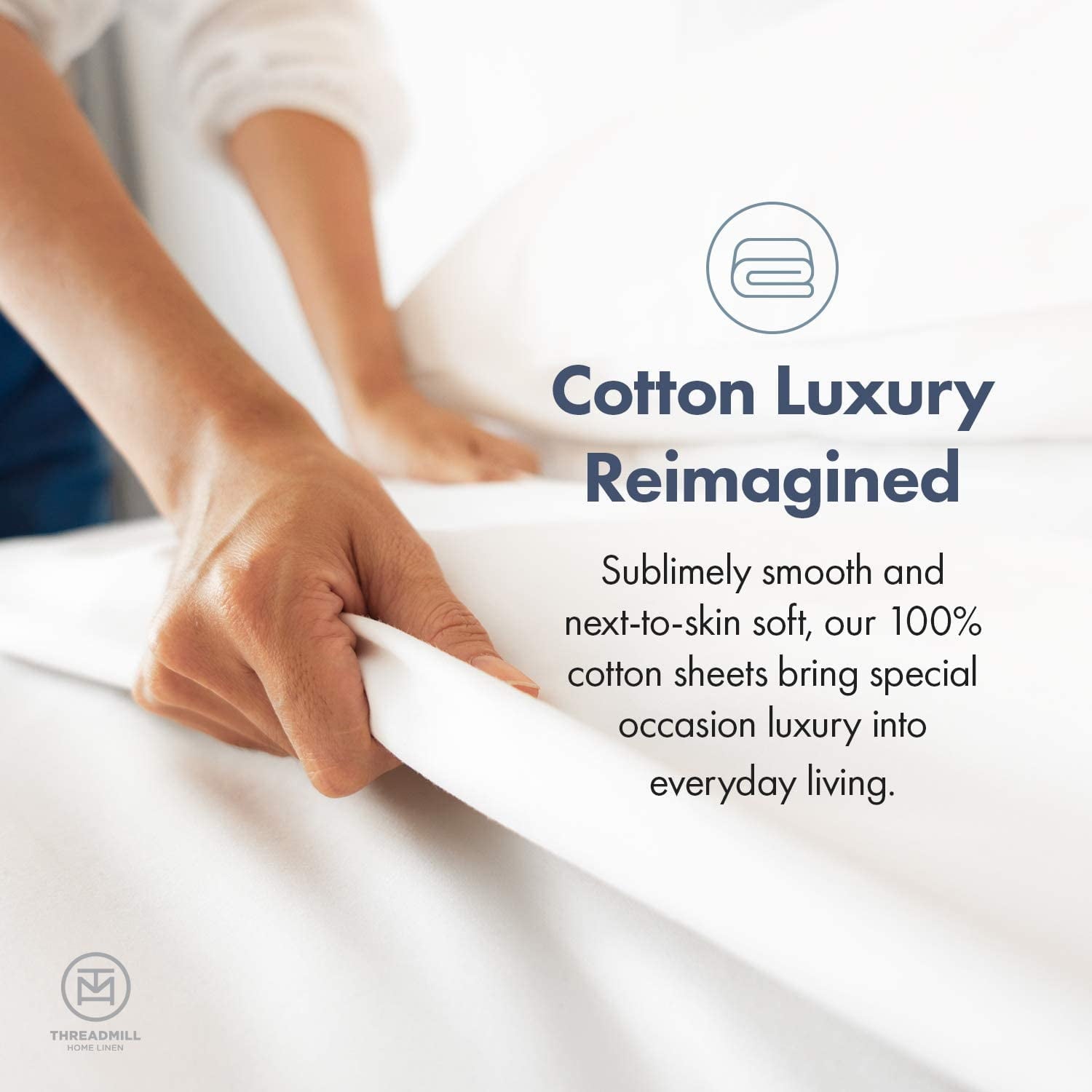 Premium Egyptian Cotton 600 Thread Count 4-Piece Queen Bed Sheet Set, Sateen Weave, Sage Green - Cooling Hotel Quality Bedding Sheets and Pillowcases Detail