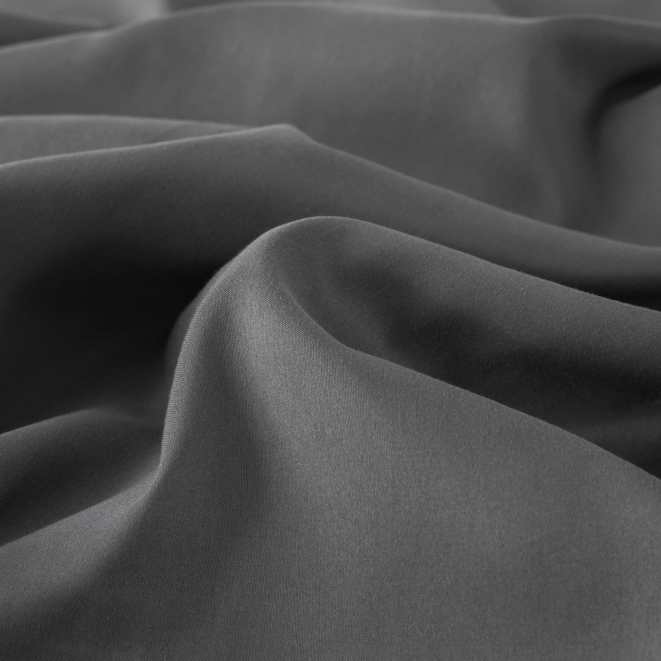 Premium Egyptian Cotton Sheet Set Twin Size Gray, 3 Pieces 140 GSM Brushed Elastic Fitted Soft & Cozy Bed Sheets Set with Deep Pocket - Luxury Bed Sheet Set with Deep Pockets Detail