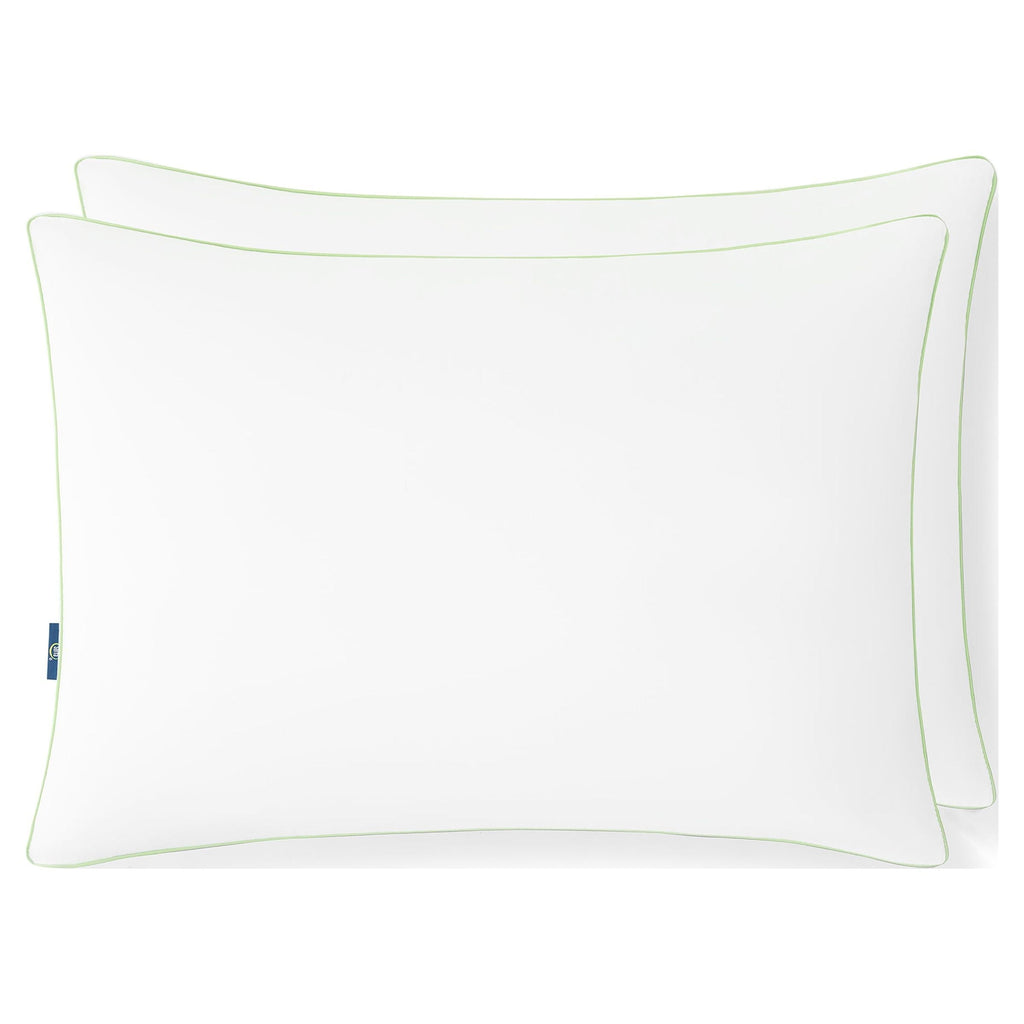 Ergonomic Memory Foam Firm Bed Pillow, Standard/Queen, 2 Pack - Hotel Quality Plush Sleeping Pillows Detail