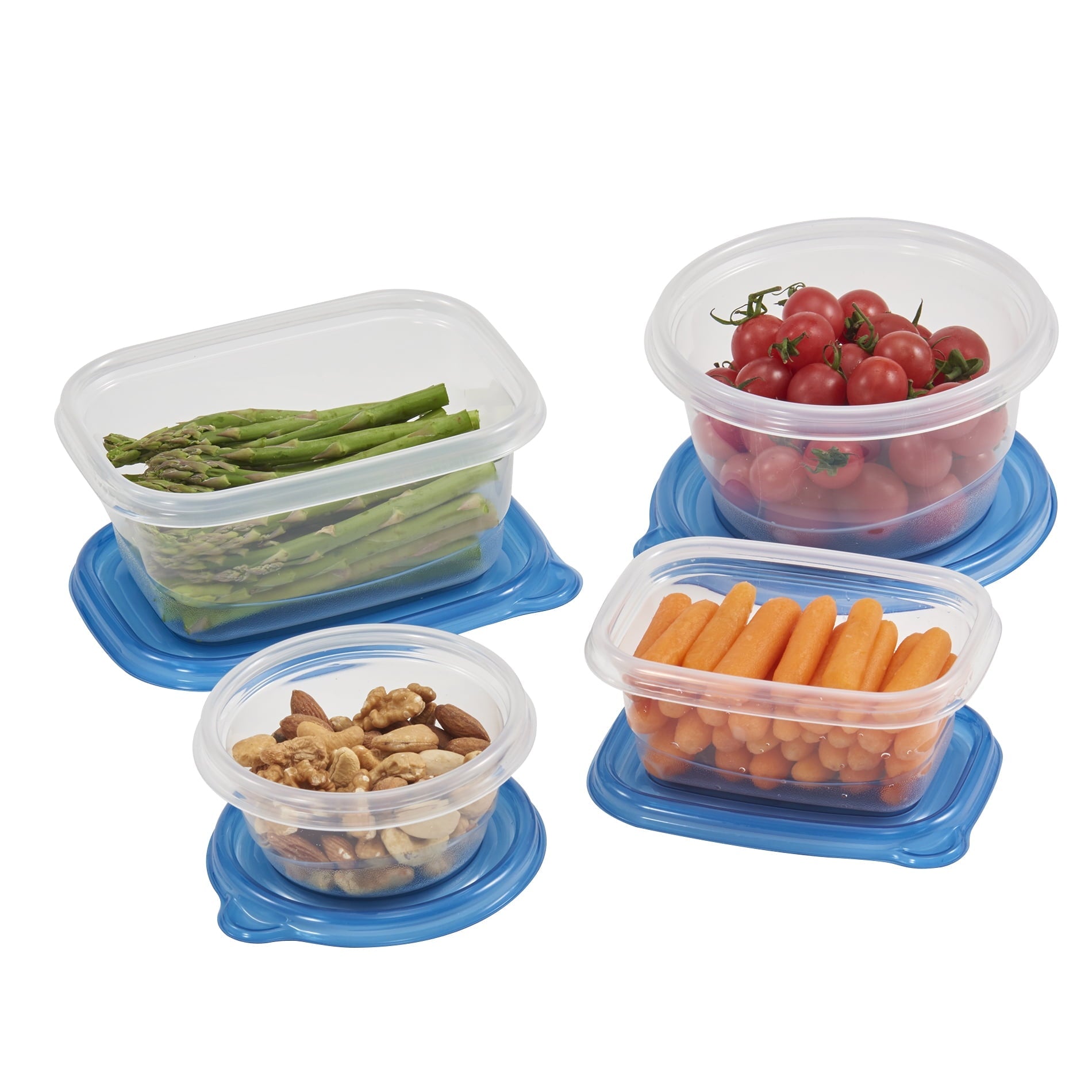 Playful Geometric 92pc Plastic Food Storage Container set, Ideal Use for Refrigeration Storage and Organization,... - Fun Food Fidget Cookie Squishable Toy Detail