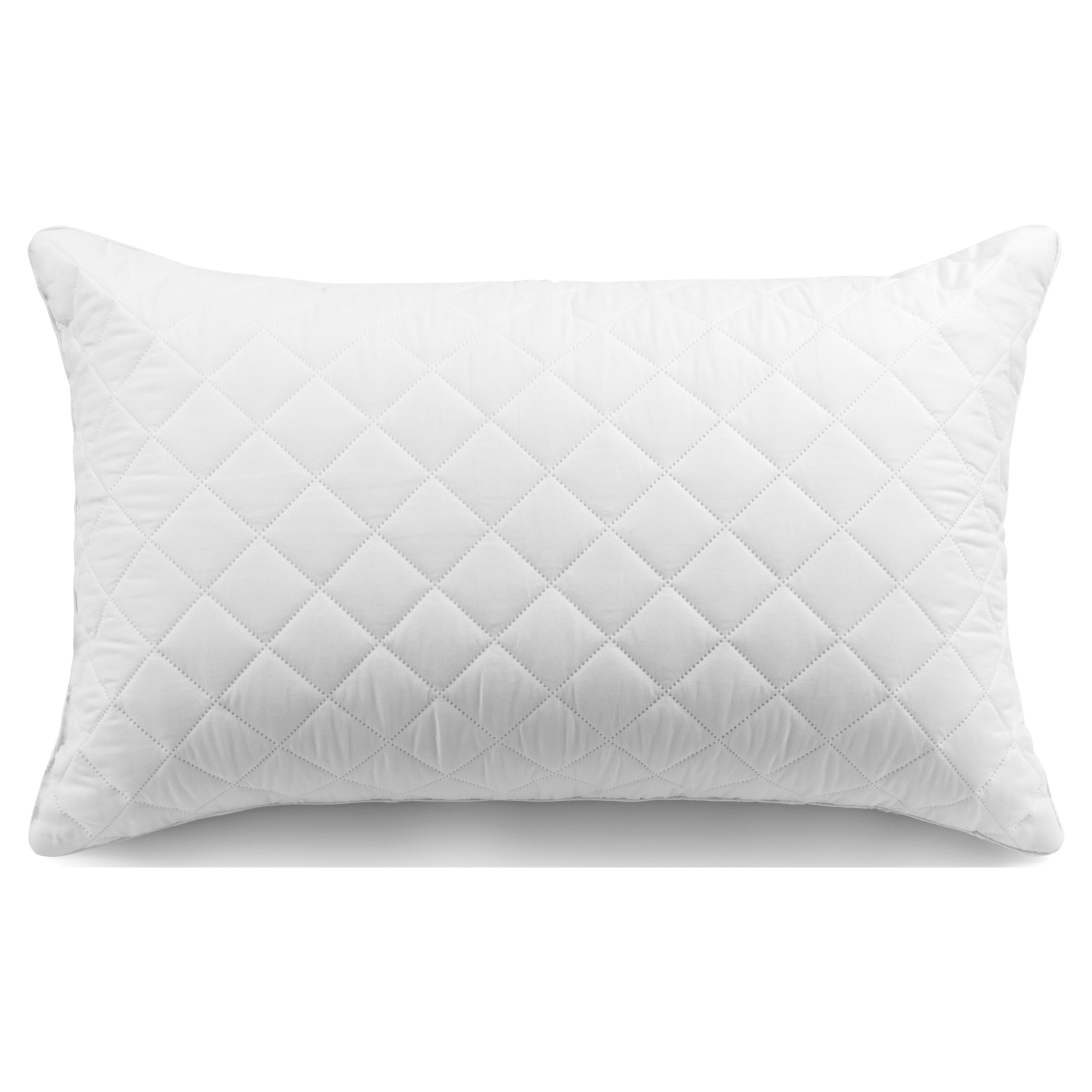 Ergonomic Memory Foam Memory Foam Cluster Bed Pillow, Standard/Queen, 2 Pack - Hotel Quality Plush Sleeping Pillows Detail